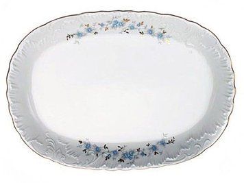 Блюдо овальное с бортом Cmielow Rococo 9706 29 Фарфор