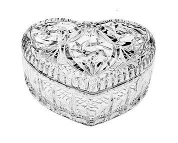 Скринька з кришкою Bohemia Boxes серце d13 Кришталь