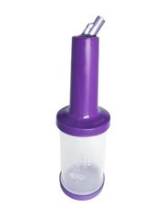 Пляшка з гейзером з фіолетовою кришкою 1л