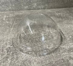 Кришка для склянки прозора без отвору d10 см