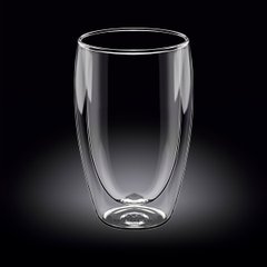 Склянка з подвійним дном 550мл скло