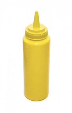Пляшка для соусів жовта 240мл