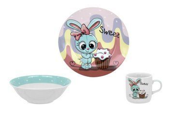 Набір для дітей Limited Edition Bunny 3 предмети порцеляна