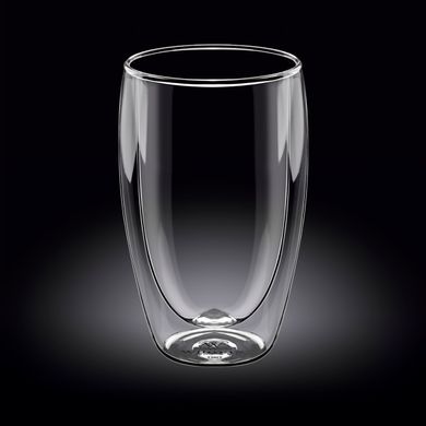 Склянка з подвійним дном 550мл скло