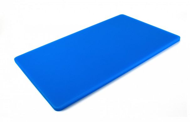 Дошка кухонна синя 50х30 см h1,2 см ldpe (поліетилен низької щільності)