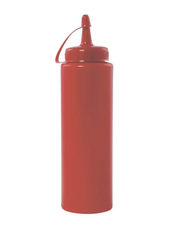 Пляшка для соусів червона 360мл