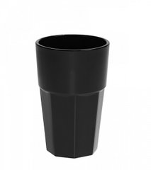 Склянка чорна 300мл d7,8 см h12 см полікарбонат