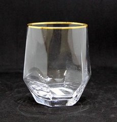 Набор стаканов низких 4 штуки 450мл стекло