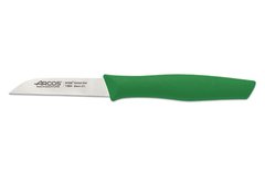 Нож для чистки зеленый длина 8 см