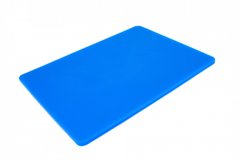 Дошка кухонна синя 40х30 см h1 см ldpe (поліетилен низької щільності)