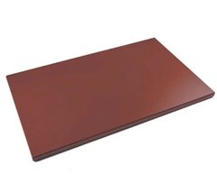 Доска кухонная коричневая 60х40 см h2 см пластик