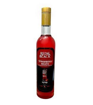 Сироп Red and Black клубничный мохито 0,7л 900г