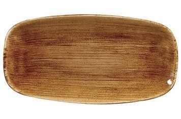 Блюдо прямоугольное Churchill Stonecast Pat Vintage Copper 29,8 *15,3 Фарфор