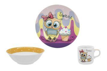 Набір для дітей Limited Edition Sweet Owl 3 предмети порцеляна