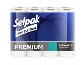 Бумага туалетная Selpak 3 шари 24 штуки