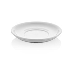 Тарелка белая d17 см h2,6 см меламин
