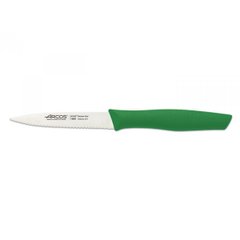 Нож для чистки зеленый длина 8,5 см