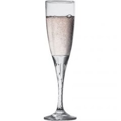 Набор бокалов для шампанского 6 штук 150мл d5,5 см h21 см стекло