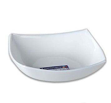 Тарілка глибока Luminarc Quadrato White квадратна 20 *20 Склокераміка