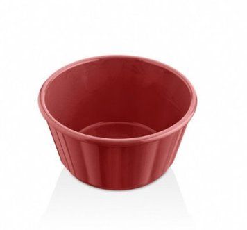 Соусник GastroPlast червоний 35мл h2,5 d5,6 Меламін