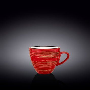 Чашка Wilmax Spiral Red 300мл порцеляна