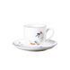 Набор капучино Thun Saphir (Гуси) на 6 персон 12 предметов 170мл Фарфор