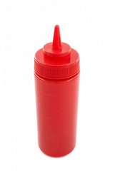 Пляшка для соусів червона 360мл
