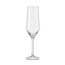 Набор бокалов для шампанского 6 штук 220мл богемское стекло
