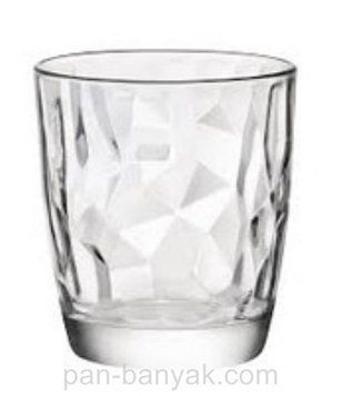 Стакан низкий BormioliRocco Diamond 305мл Стекло