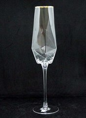 Набор бокалов для шампанского 4 штуки 350мл стекло