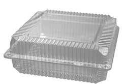 Контейнер для зберігання тортовий одноразовий 31х30 см h12,2 см пластик