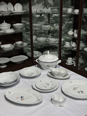 Салатник Thun Bernadotte (Гуси ) круглий d25 порцеляна