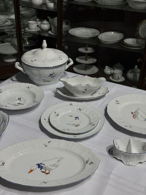 Салатник Thun Bernadotte (Гуси ) круглий d25 порцеляна