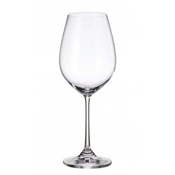 Набор бокалов для вина 6 штук 650мл богемское стекло