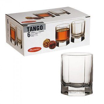 Набір стопок Pasabahce Tango 6 штук 60мл h6 d4,7 Скло