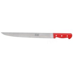 Нож для филе с гибким лезвием красный 36х2 см h30 см