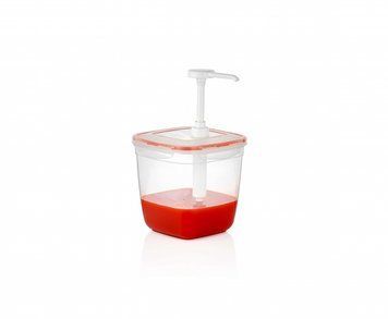 Дозатор для соусов GastroPlast с подставкой 3,6л