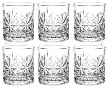 Набір склянок низьких Le Glass 6 штук 330мл Скло