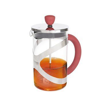 Заварник-прес Rondel Crystal Red 600мл Скло