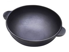 Сковорода wok порционная d18 см h6,3 см чугун