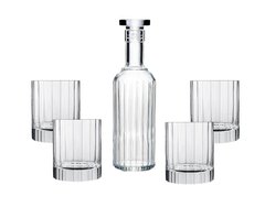 Набор для виски (графин 700мл+ стакани 340мл-4шт) 5 предметов 340мл стекло