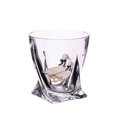 Набір склянок низьких 6 штук 340мл d9,2 см h9,6 см богемське скло