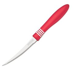 Нож для овощей красный 2 штуки длина 12,7 см