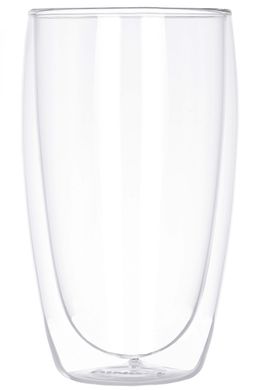 Склянка з подвійним дном 450мл скло