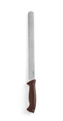 Нож для вареного мяса коричневый длина 35 см