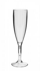 Келих для шампанського прозора 210мл d5,5 см h23,5 см полікарбонат