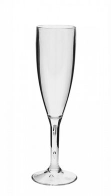 Келих для шампанського прозора 210мл d5,5 см h23,5 см полікарбонат
