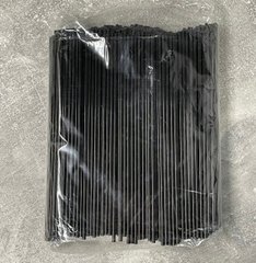 Соломка для мохіто черная 500 штук длина 21 см
