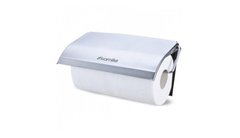 Тримач для туалетного паперу настінний d26,5 см 13,5х5 см метал