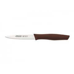 Нож для чистки коричневый длина 10 см